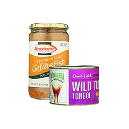 Contains 9 Kosher Seafood products