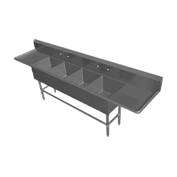Contains 464 Stainless NSF Sinks With Drainboard products