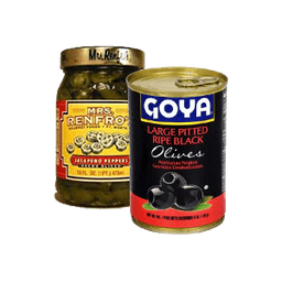 Contains 18 Hispanic Pickle & Olive products