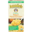 Annies Homegrown Organic Vegan Shells And Creamy Sauce Macaroni and Cheese, 6 Ounce -- 12 per case.