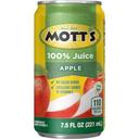 Motts Apple Juice, 7.5 Ounce -- 24 per case
