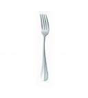 Chef and Sommelier Renzo 18/10 Stainless Steel Dessert Fork, 7 1/4 inch -- 36 per case.