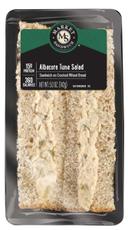 Deli Express Albacore Tuna Salad Wedge Sandwich, 5 Ounce -- 10 per case