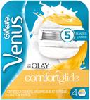Venus Comfort Glide Five Blade Razor Refill, 4 count per pack -- 36 per case.