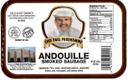 Magic Seasoning Blends K Paul Regular Andouille Sausage, 5 Pound -- 2 per case.