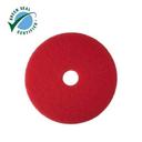 Niagara Red Buffing Pad, 12 inch - 5 per case