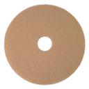 Niagara Tan Burnishing Pad, 20 inch -- 5 per case.