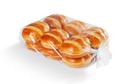 Klosterman Double Split Challah Bun, 4 inch -- 96 per case.