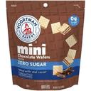 Voortman Zero Sugar Mini Chocolate Wafer, 6.5 Ounce -- 6 per case