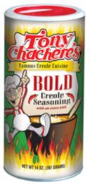 Tony Chacheres Bold Creole Seasoning, 14 Ounce -- 6 per case.