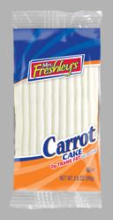 Mrs.Freshleys Carrot Bar Cake, 3.5 Ounce -- 48 per case.