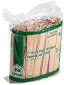 Royal Kraft Paper Wrapped Bamboo Stir Stick -- 5000 per case