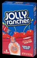 Jolly Rancher Singles To Go Cherry Powdered Drink Mix, 0.57 Ounce -- 12 per case