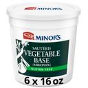 Minors Sauteed No Added MSG Vegetable Base, 1 Pound -- 6 per case