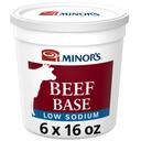 Nestle Minors Low Sodium Beef Base, 1 Pound -- 6 per case.