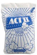 ACT II Medium Yellow Popcorn - Kernels Bag, 50 Pound