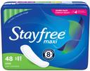 Stayfree Maxi Super Pads - 48 count per pack -- 4 packs per case