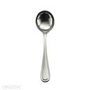 Oneida New Rim 18/10 Stainless Steel Round Bowl Soup Spoon -- 12 per case.