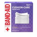 Johnson and Johnson Band-Aid Cushion Care Gauze Medium 8 Thick Layers Pad - 10 count per pack -- 24 packs per case
