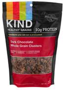 Kind Snacks Dark Chocolate Whole Grain Clusters, 11 Ounce -- 6 per case.