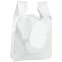 Command Packaging White Carry Out T Shirt Bag, 1000 count