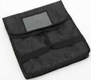 American Metalcraft Black Deluxe Pizza Delivery Bag, 18 inch Square x 5 inch Height