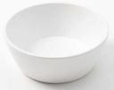 American Metalcraft Grab and Go Collection White Melamine Round Bowl, 18 Ounce