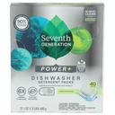 Seventh Generation Power Plus Fresh Citrus Scent Dishwasher Detergent Pack, 40 count -- 5 per case