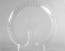 WNA Clear Polystyrene Catering Platter, 12 inch -- 25 per case.