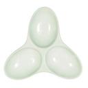 Vertex China Ventana Collection Porcelain White Tripod Dish, 6 inch -- 36 per case.