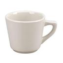Vertex China Vista Collection Undecorated American White Tall Cup, 3 3/8 inch -- 36 per case.