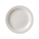 Vertex China Vista Collection Undecorated American White Narrow Rim Plate, 7 1/4 inch -- 36 per case.