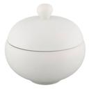 Vertex China Radiance Undecorated Porcelain White Soup Tureen with Lid, 10 Ounce -- 12 per case.
