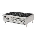 Migali 6 Burners Countertop Hot Plate, 36 inch Width x 27.6 inch Depth x 13.1 inch Height