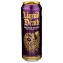 Liquid Death Doctor Death Flavored Sparkling Water, 19.2 Fluid Ounce -- 24 per case