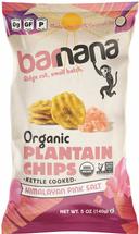 Barnana Organic Himalayan Pink Salt Plantain Chips, 5 Ounce -- 6 per case