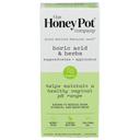 Honey Pot Boric Acid and Herbs Suppositories Plus Applicator with Cocoa Butter Tea Tree Oil, 14 count