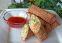 Green Dragon Whole Grain Vegetable Egg Roll -- 100 per case.