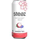 Steaz Organic Super Fruit Iced Green Tea, 16 Ounce -- 12 per case.