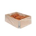 Advance Food Company Barbeque Glazed Super Rib Pork Patty, 3.5 Ounce -- 46 per case.