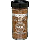 Morton and Basset Organic Italian Seasoning, 1.5 Ounce -- 3 per case