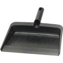 Carlisle 36143703 Flo-Pac Black Flexible Plastic Dustpan, 12 x 8 inch