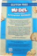 Mi Del Arrowroot Animals Crunchy Cookie, 8 Ounce -- 8 per case