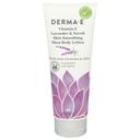 Derma E Lavender and Neroli Vitamin E Intense Moisture Body Lotion, 8 Fluid Ounce