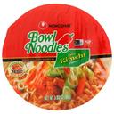 Nong Shim Spicy Kimchi Flavor Bowl Noodle Soup, 3.03 Ounce -- 12 per case