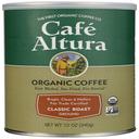 Cafe Altura Organic Classic Roast Ground Coffee, 12 Ounce -- 6 per case