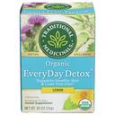 Traditional Medicinals Organic Lemon Everyday Detox Herbal Tea, 16 tea bags -- 6 per case