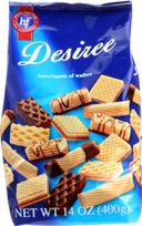 Hans Freitag Desiree Assorted Wafer Cookie, 14 Ounce -- 10 per case
