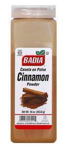 Badia Cinnamon Powder, 16 Ounce -- 6 per case