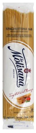 La Molisana Spaghettini Bronzo Pasta, 16 Ounce -- 18 per case